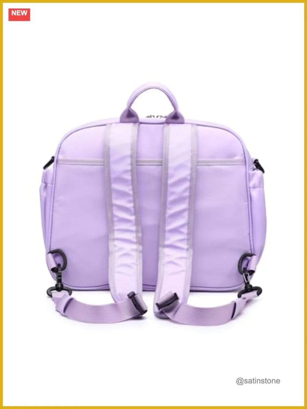 Lightweight Nylon Ita Bag Crossbody Shoulder Backpack Pin Display Anime